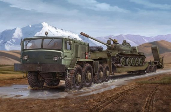 Trumpeter MAZ-537 Soviet Tank Transporter Kit 1/35