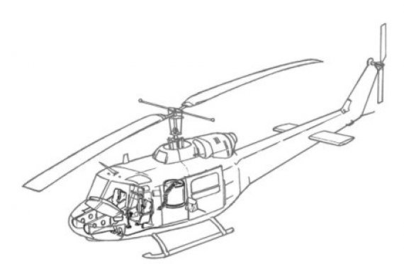 CMK Int�rieur Bell UH-1B 1/72 pour Italeri