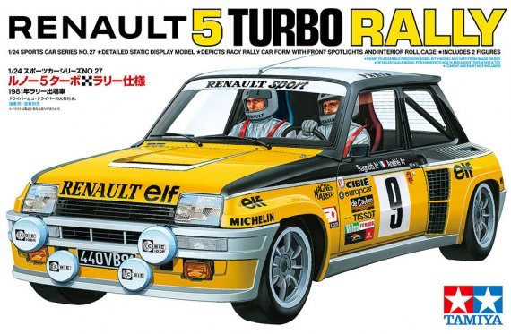 1/24 Renault 5 Turbo Rally