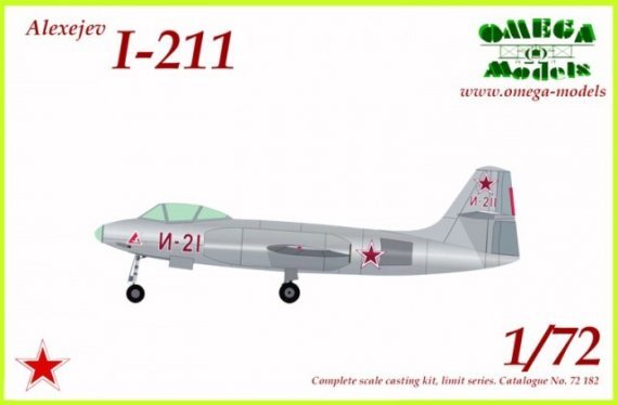 1/72 Alexejev 1-211 USSR Was 62.99. Now Under Half Price To CLEA