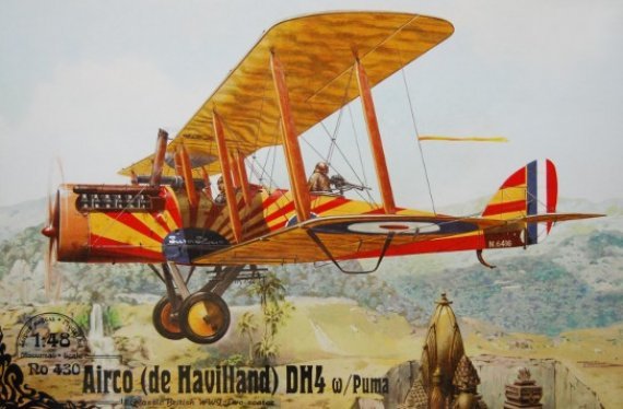 1/48 De Havilland D.H.4 (w/ Puma)