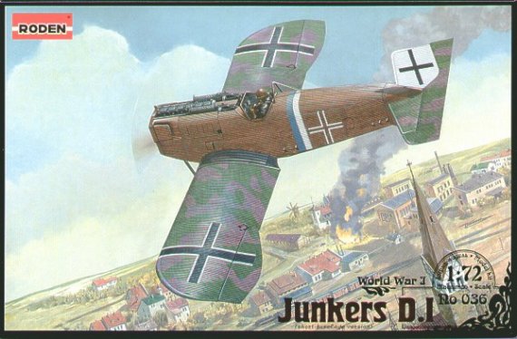 1/72 Junkers D.I (short fuselage version)