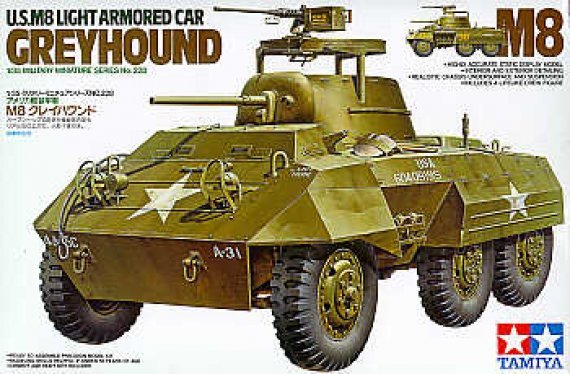 1/35 US M8 Greyhound light armoured car