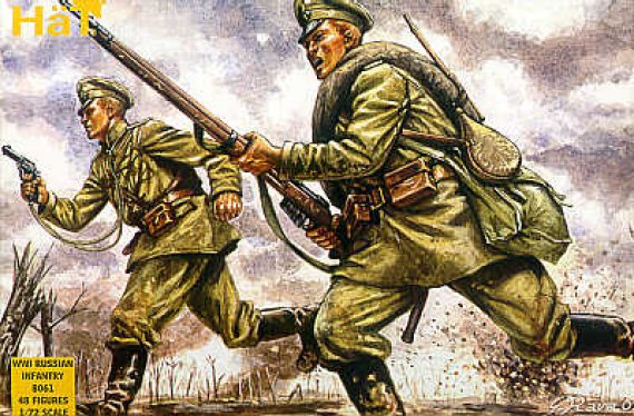 HAT Industrie Infanterie Russe WWI 1/72