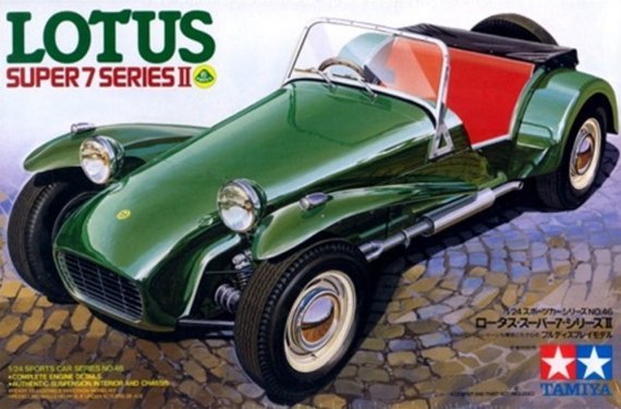 1/24 Lotus Super 7 Series II with Etched Parts