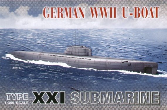 1/350 U-Boat Type Xxi submarines