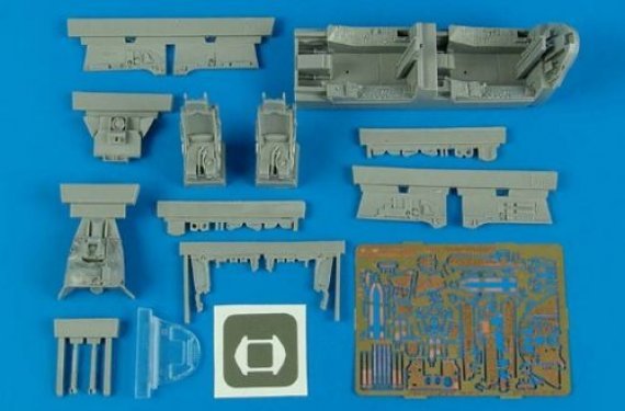 1/48 F-105G Thunderchief cockpit set (HOBBYB)