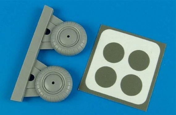 1/48 Focke-Wulf Fw 189A-1/A-2 wheels & paint mask (Great Wall)