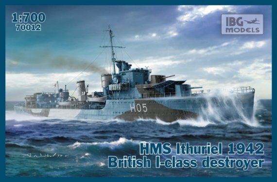 1/700 HMS Ithuriel 1942 I-class Destroyer