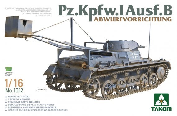 1/16 Pz.Kpfw. I Ausf.B Abwurfvorrichtung