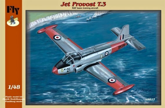 1/48 Jet Provost T.3 RAF basic training aircraft