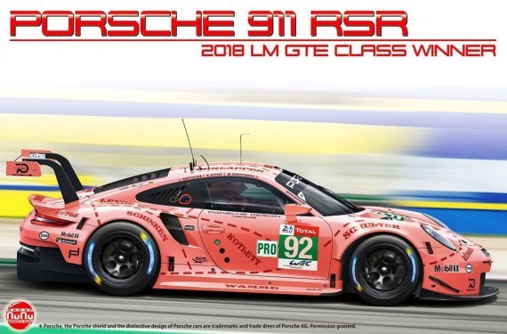 1/24 Porsche 911 Rsr 2018 Lm Gte Class Winner