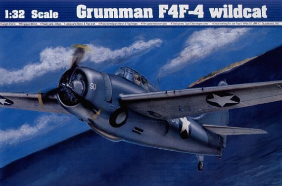 Trumpeter Grumman F4F-4 Wildcat 1/32