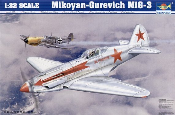Trumpeter Mikoyan MiG-3 1/32