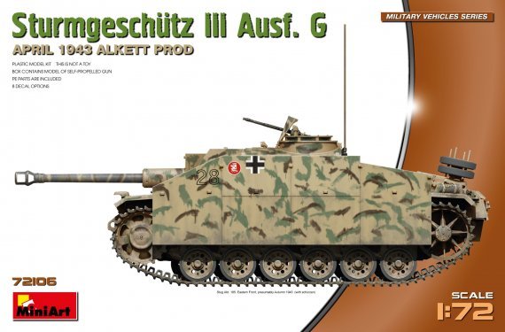 1/72 StuG III Ausf. G, April 1943 Alkett production