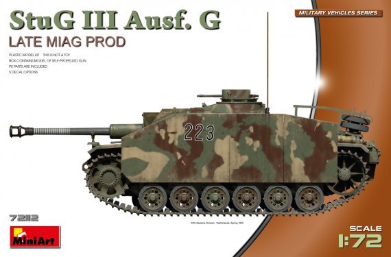 1/72 StuG III Ausf. G Late Miag production