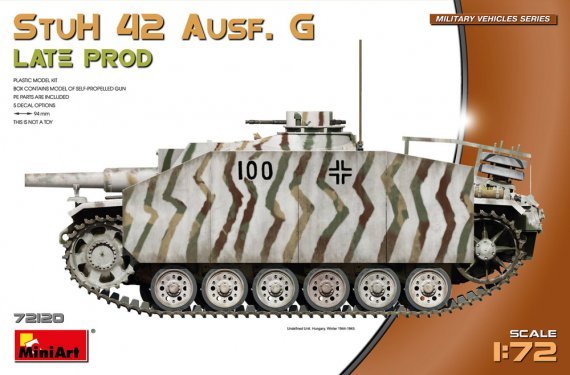 1/72 StuH 42 Ausf. G Late production