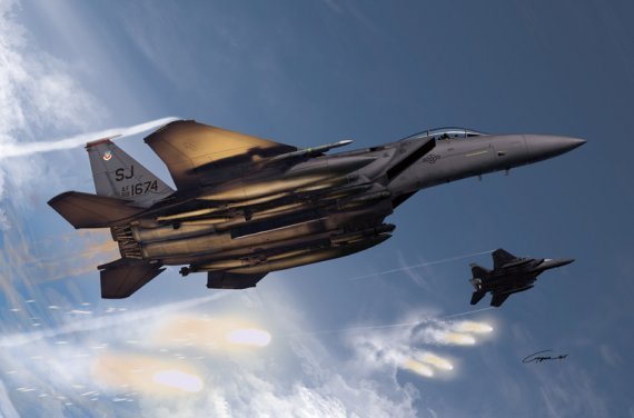 1/72 McDonnell F-15E USAF 333rd Fighter Squadron