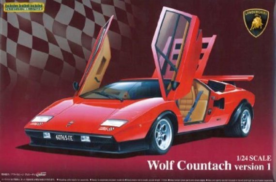 1/24 Lamborghini Countach Wolf