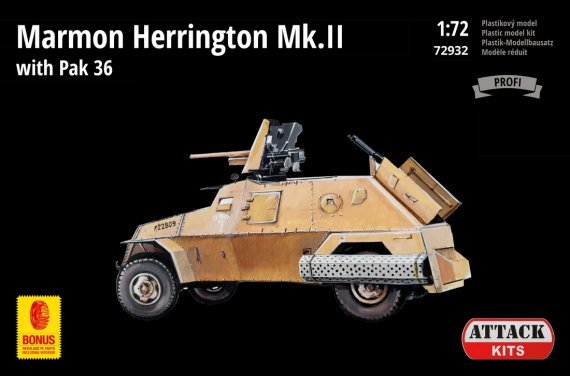 1/72 Marmon Herrington Mk.II with Pak 36