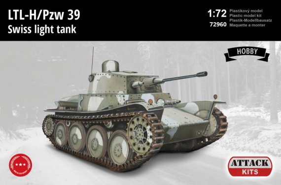 1/72 LTL-H/Pzw 39 Swiss Light Tank