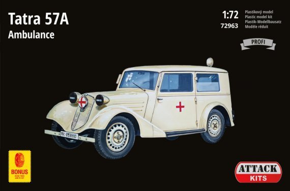1/72 Tatra 57 Ambulance PROFI