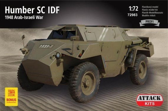 ATTACK 1/72 Humber SC IDF Guerre Isra�lo-Arabe 1948