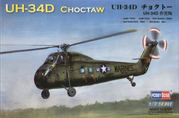 Hobby Boss Sikorsky UH-34D Choctaw 1/72