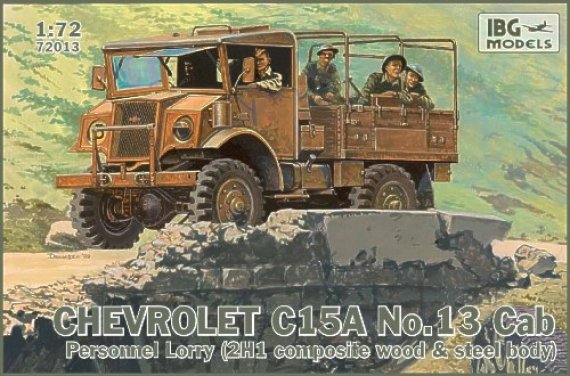 IBG Models Chevrolet C15A No.13 Mannschaftswagen 1/72