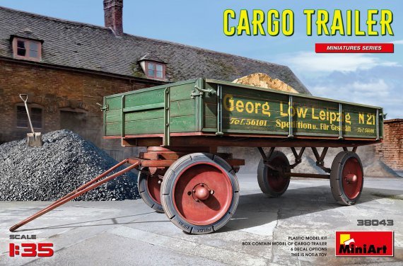 1/35 German Cargo Trailer