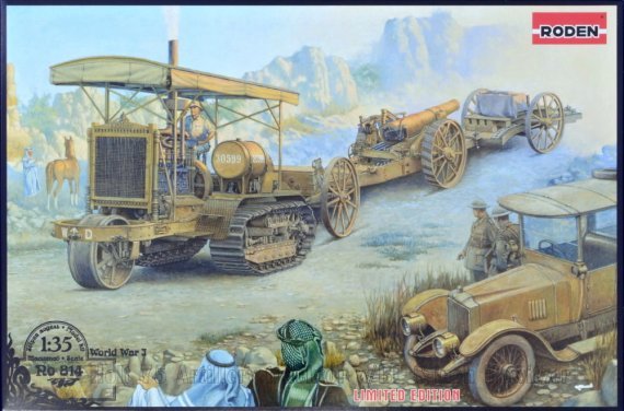 1/35 Holt 75 Artillery tractor with BL 8 Howitzer