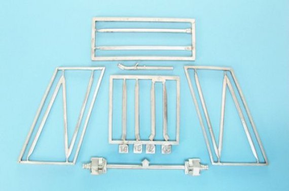 1/32 Fokker D.VII Landing Gear & Struts (for Wingnut Wings)