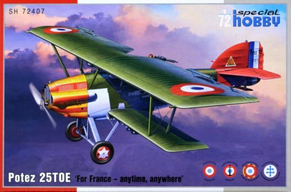 1/72 Potez 25 TOE For France