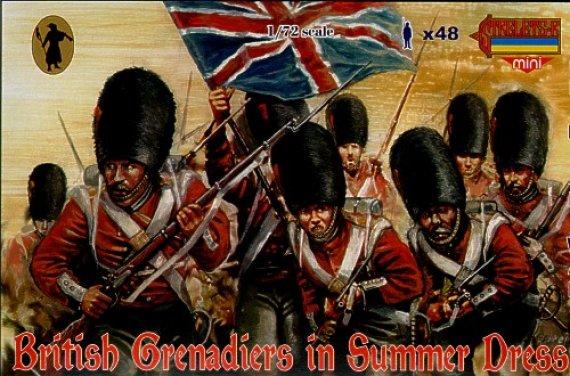 Strelets Grenadiers Britanniques Tenue d'�t� 1/72
