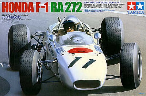 Tamiya 1/20 Honda F1 RA272 1965 Mexico GP