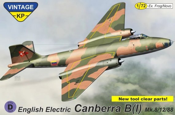 1/72 Canberra BI Mk.8/12/88