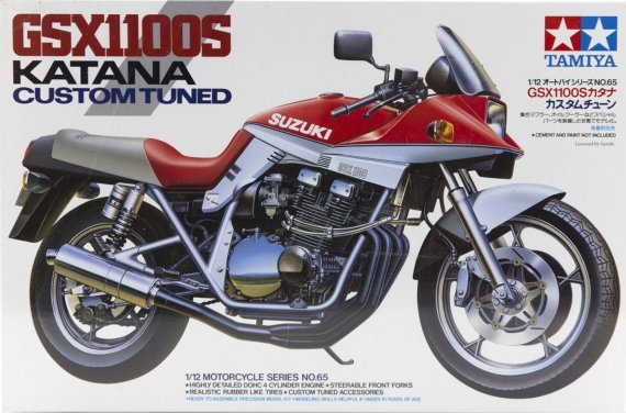 1/12 GSX1100S Katana Custom tuned