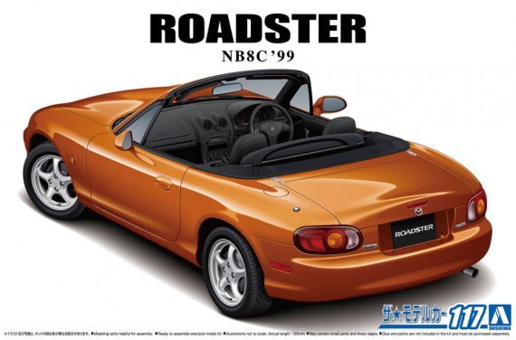1/24 Mazda MX5 NB8C Roadster Rs 99