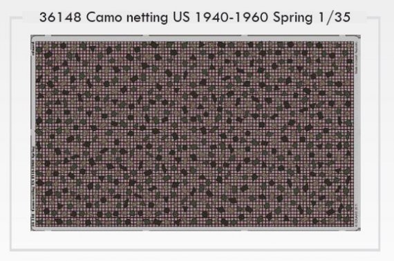 1/35 Camo netting US 1940-1960 Spring