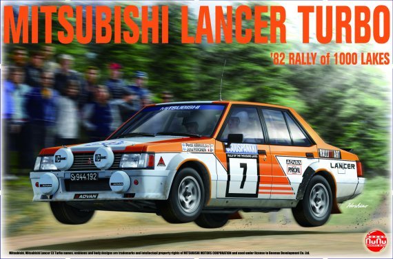 1/24 Mitsubishi Lancer Turbo 82 1000 Lakes rally