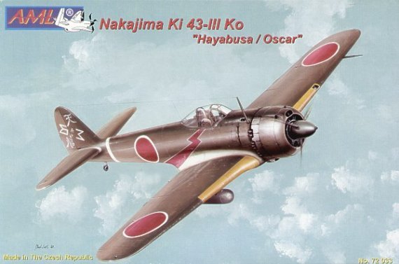 1/72 Nakajima Ki-43-III Ko Hayabusha Oscar with detail set