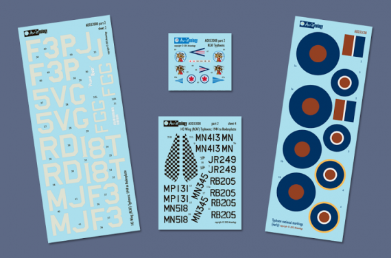 1/32 Rcaf Hawker Typhoon Mk.IB 1944 to Bodenplatte part 2