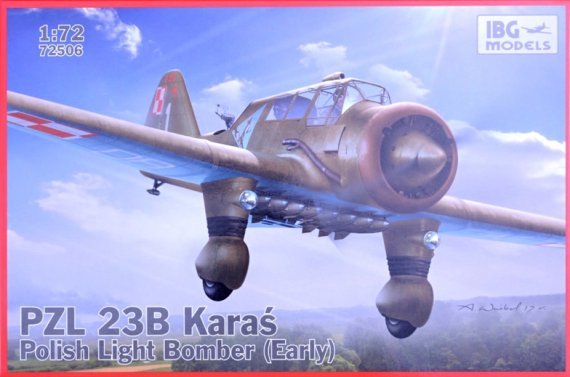 1/72 PZL.23B Karas  Polish Light Bomber