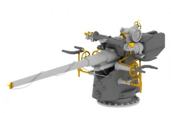 1/72 German Submarine 10,5cm gun (for Revell) Type IXC U-Boat