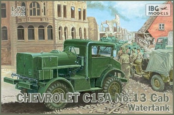IBG Models Chevrolet C15A No.Cab 13 Watertank 1/72