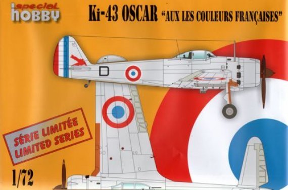1/72 Ki-43-III Oscar Aux Les Couleurs Francaises