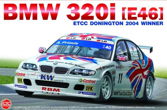 1/24 Bmw 320i E46 Donington Winner Etcc