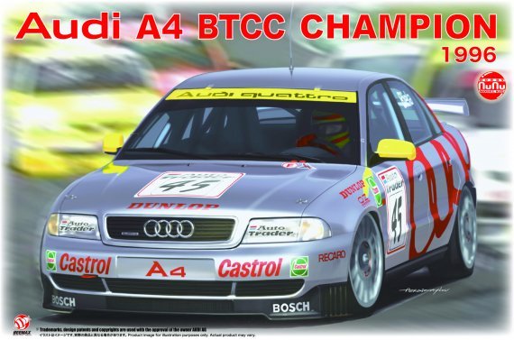 1/24 Audi A4 Bttc 1996 world champion