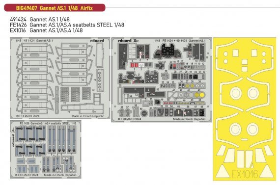 1/48 Gannet AS.1 BigEd Set for AIRF