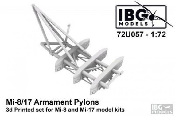 1/72 Mil Mi-8 and Mi-17 Armament Pylons
